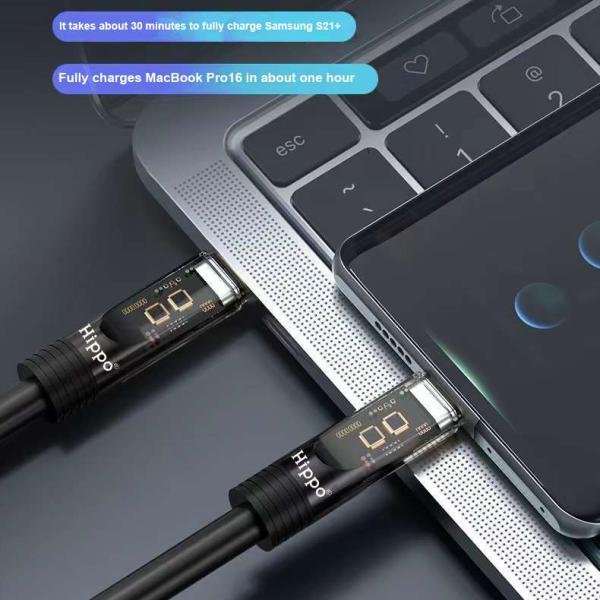 Hippo 100W USB Type-C To Type-C Branded Cable HPO-127