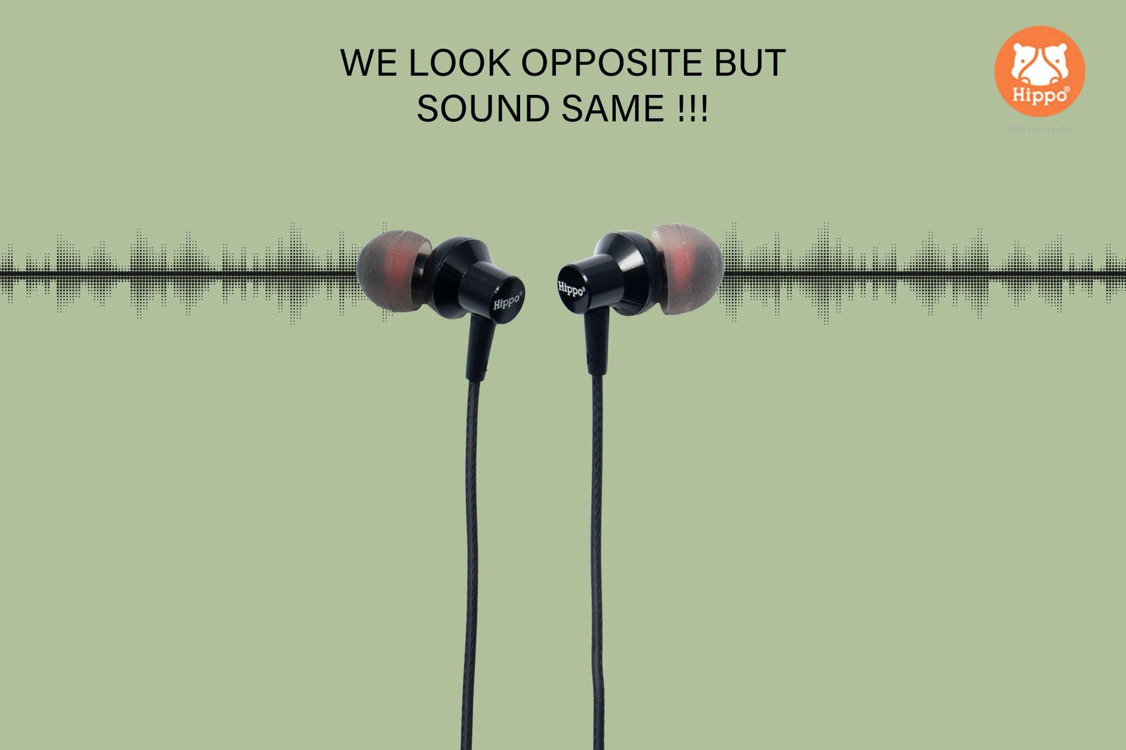 Hippo Type C Wired Branded with Metal and Magnetic Earphone HPO-810C