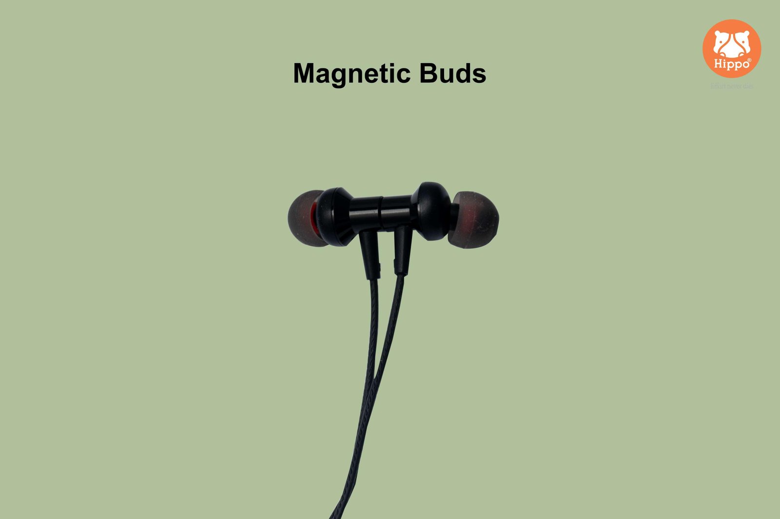 Hippo Type C Wired Branded with Metal and Magnetic Earphone HPO-810C