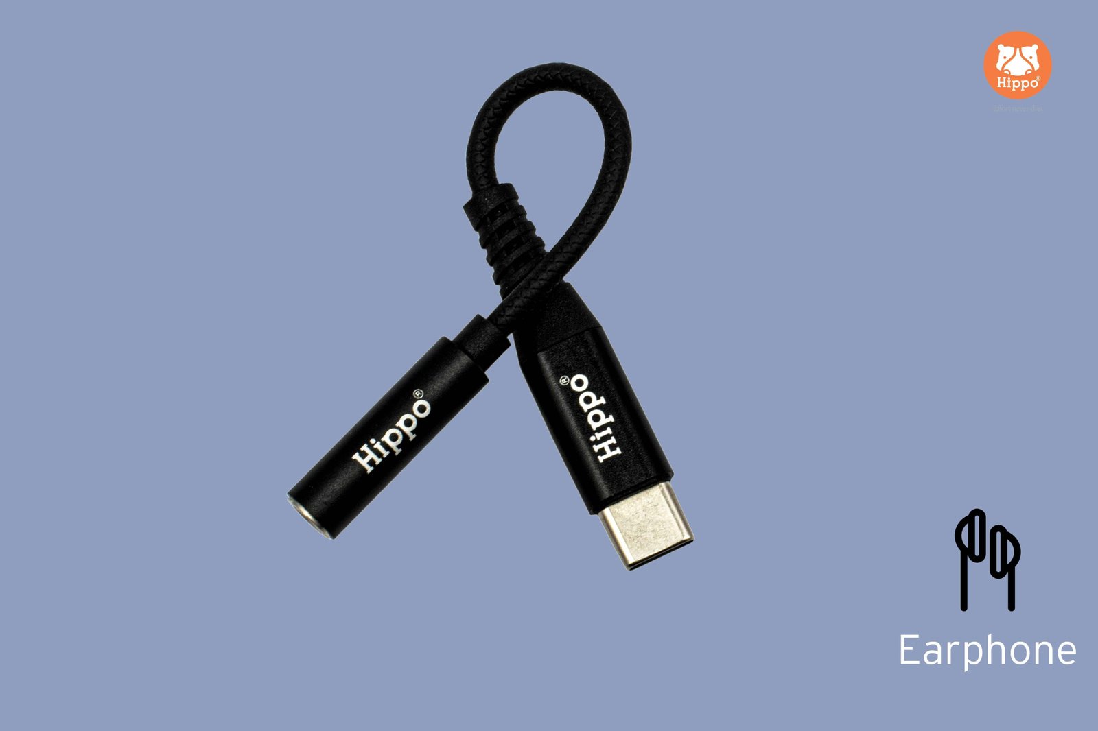 Hippo Type C To Aux 3.5mm Audio Metal Jack HPO-C21